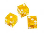 Casino-Würfel Standard 19,3 mm (bernstein) 