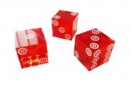 Casino-Würfel Double Ring 19,3 mm (rot) 