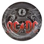Pappteller ACDC Black Ice 