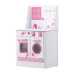 Spielküche Pink aus Holz 