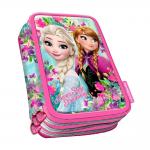 Etui 3-fach Frozen "Never" gefüllt 