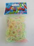 Original Rainbow Loom Gummibänder Glow in the dark Mix 
