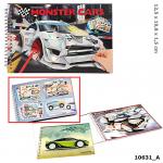 Monster Cars Pocket Malbuch 