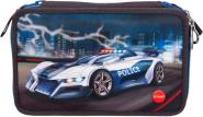 Etui Monster Cars mit LED 3-fach, gefüllt 