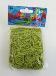 Original Rainbow Loom Gummibänder Olivengrün / Olive 