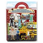 Sticker-Album "Tolle Berufe" mit wiederverwendbaren Stickern 