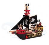 Piratenschiff aus Holz "Barbarossa" 