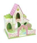 Kleines Feenschloss aus Holz 
