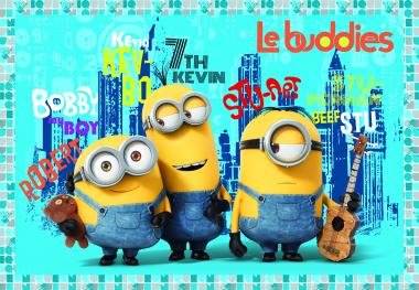 Schreibtischunterlage Minions 