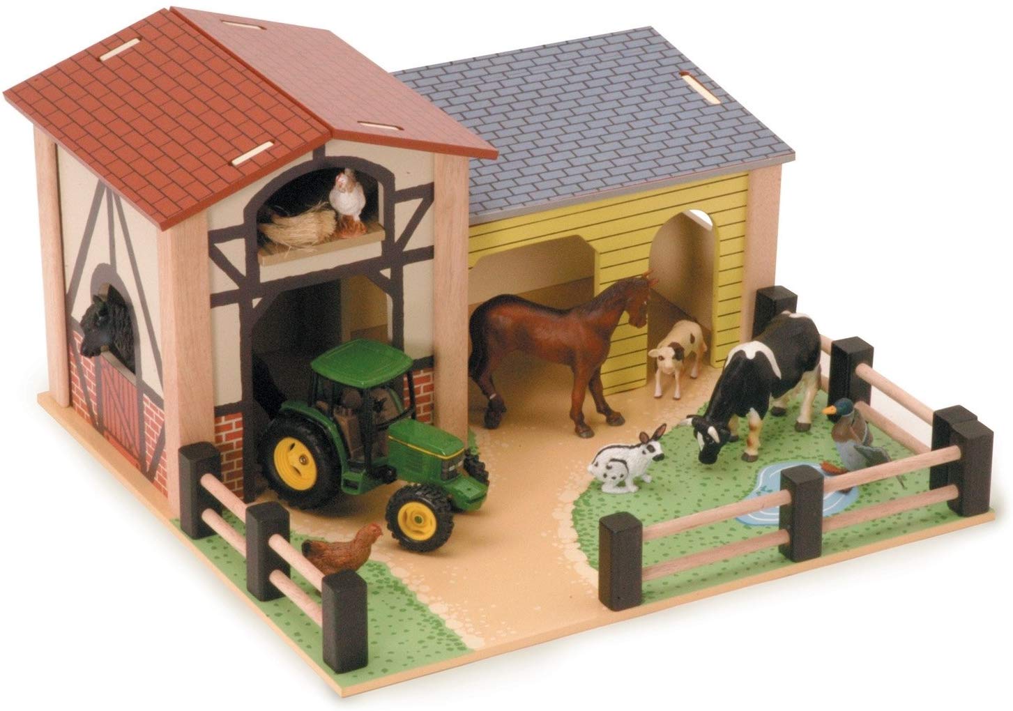 Spielzeug & mehr | Bauernhof aus Holz